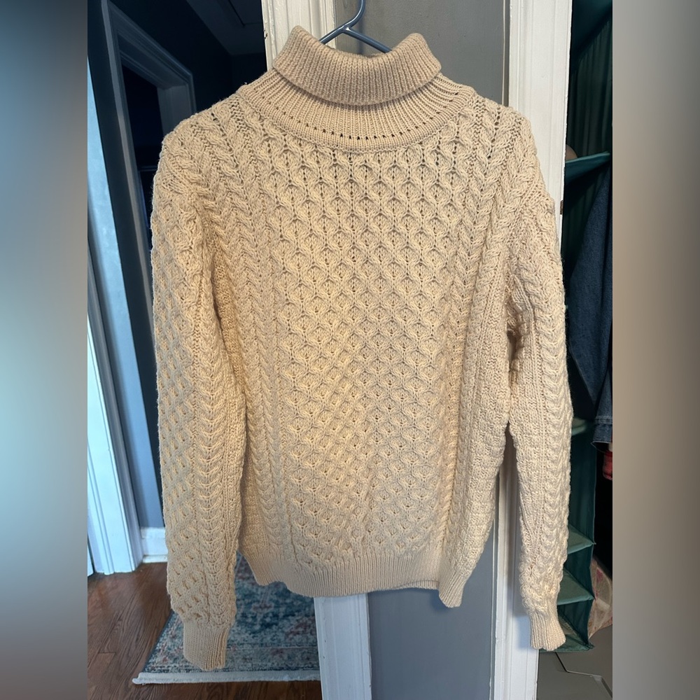 100% merino wool sweater